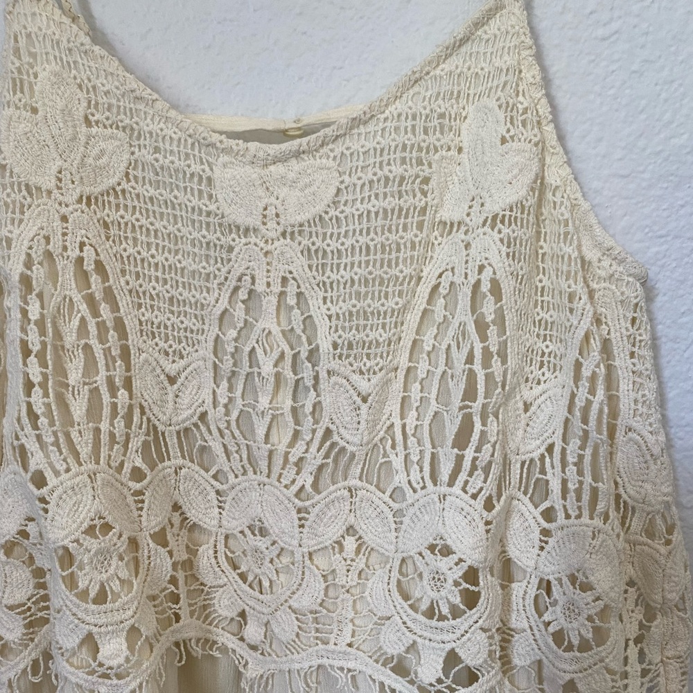 NWOT cream romper - Picture 5 of 9